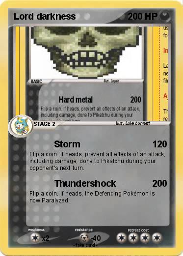 Pokemon Lord darkness