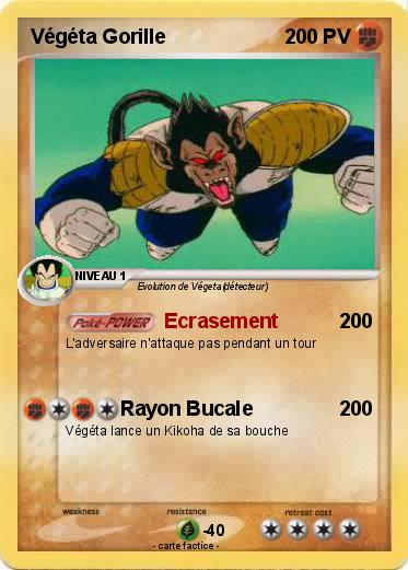 Pokemon Végéta Gorille