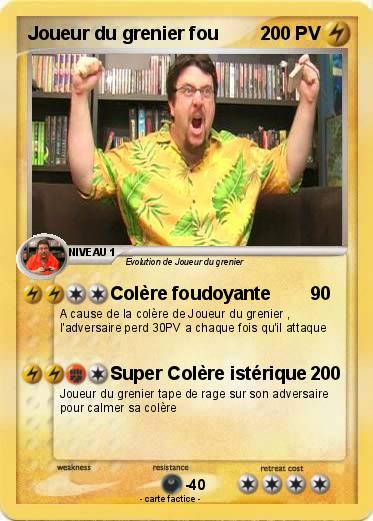Pokemon Joueur du grenier fou