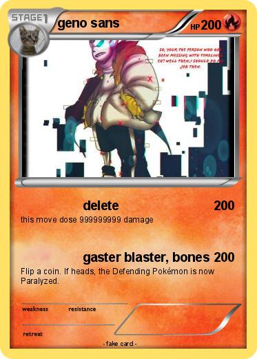 Pokemon geno sans