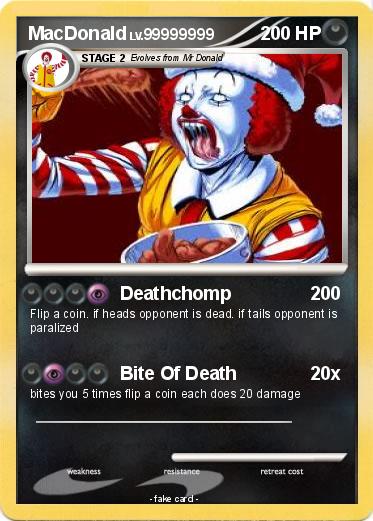 Pokemon MacDonald