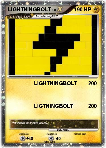 Pokemon LIGHTNINGBOLT