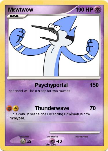 Pokemon Mewtwow