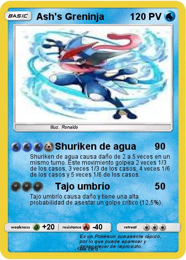 Pokemon Ash's Greninja