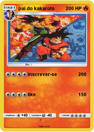 Pokemon pai do kakaroto