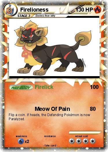 Pokemon Firelioness