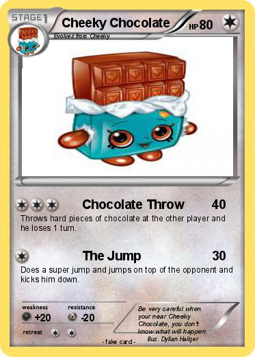 Pokemon Cheeky Chocolate