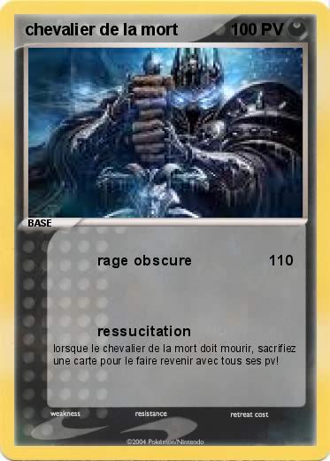 Pokemon chevalier de la mort