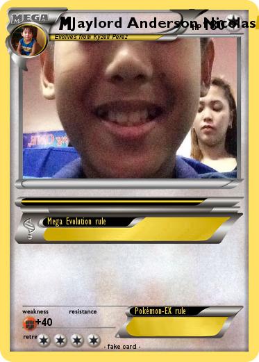 Pokemon Jaylord Anderson Nicolas