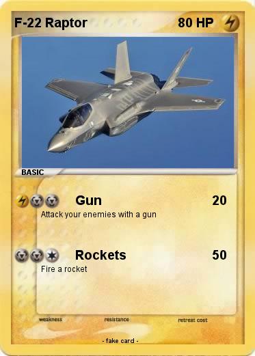 Pokemon F-22 Raptor