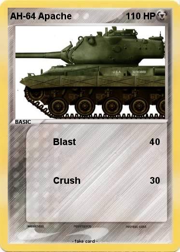 Pokemon AH-64 Apache