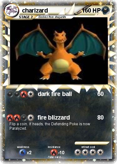 Pokemon charizard
