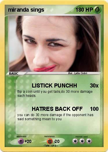 Pokemon miranda sings