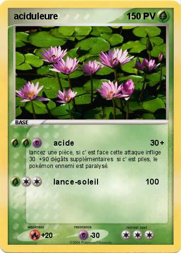 Pokemon aciduleure
