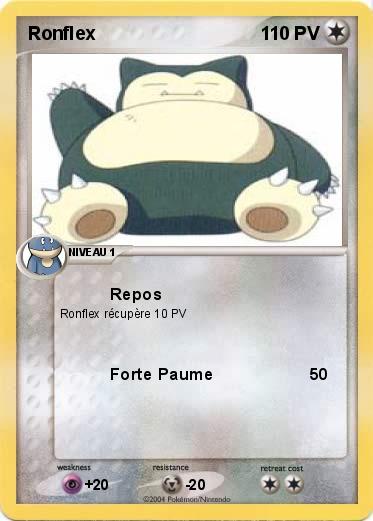 Pokemon Ronflex