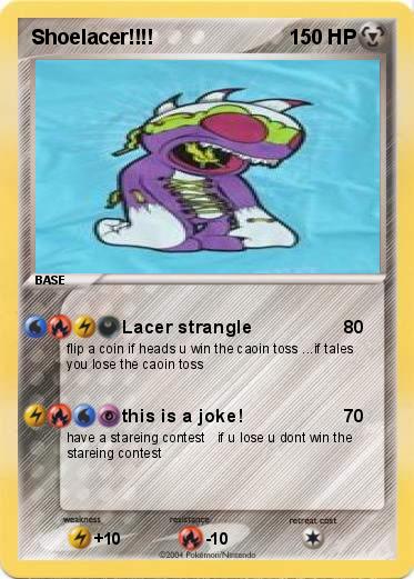Pokemon Shoelacer!!!!