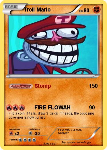 Pokemon Troll Mario