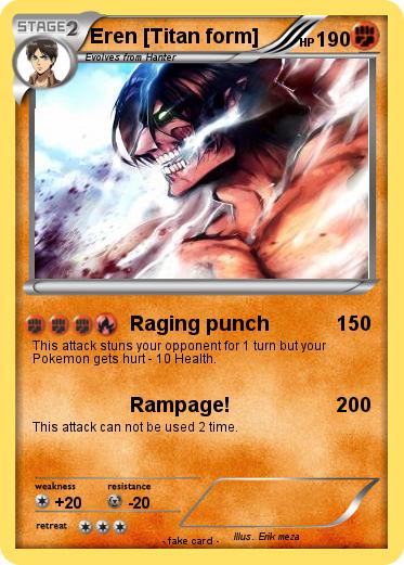 Pokemon Eren [Titan form]
