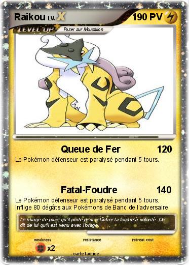 Pokemon Raikou