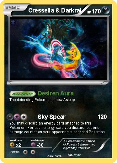 Pokemon Cresselia & Darkrai