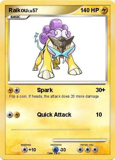 Pokemon Raikou