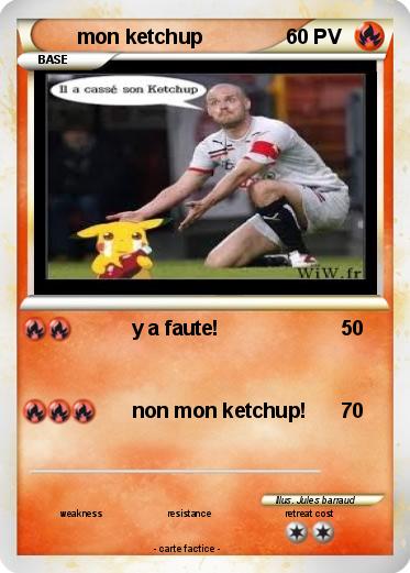 Pokemon mon ketchup