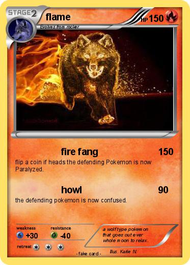 Pokemon flame