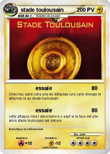 Pokemon stade toulousain