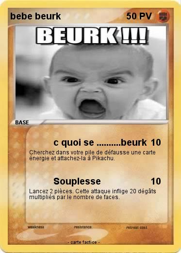 Pokemon bebe beurk