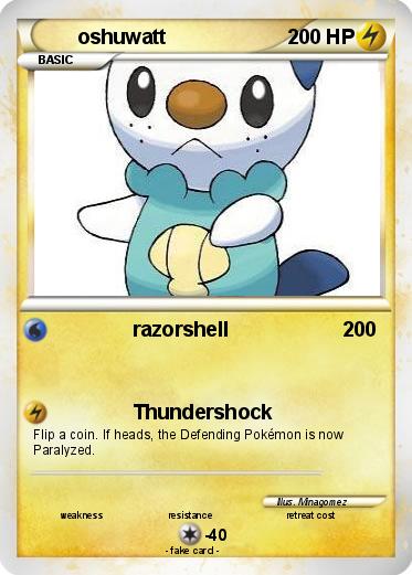 Pokemon oshuwatt
