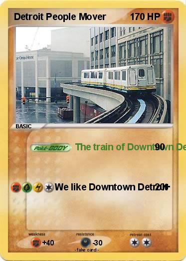 Pokemon Detroit People Mover