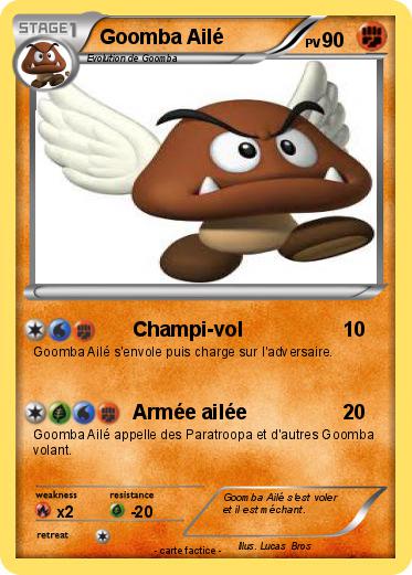 Pokemon Goomba Ailé
