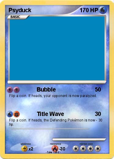 Pokemon Psyduck