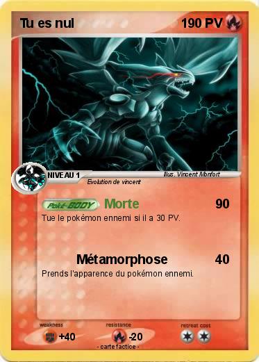 Pokemon Tu es nul