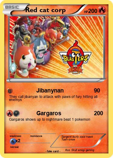 Pokemon Red cat corp