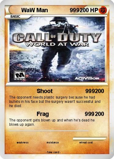 Pokemon WaW Man              999