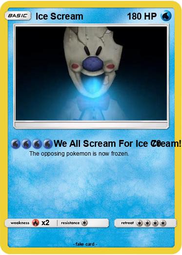 Pokemon Ice Scream