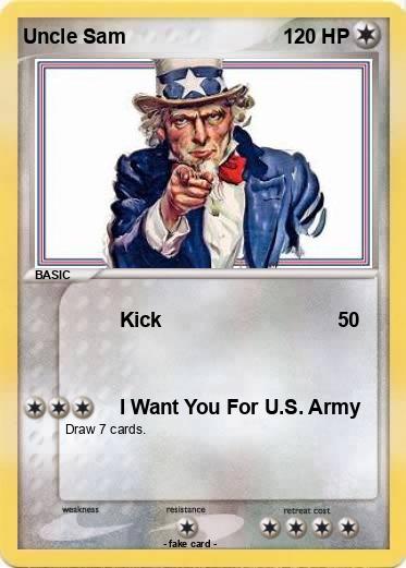 Pokemon Uncle Sam
