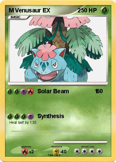 Pokemon M Venusaur EX                 2