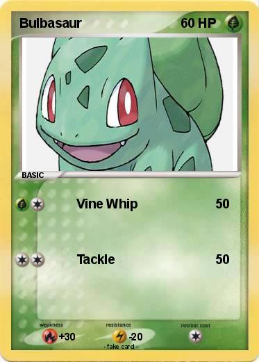 Pokemon Bulbasaur