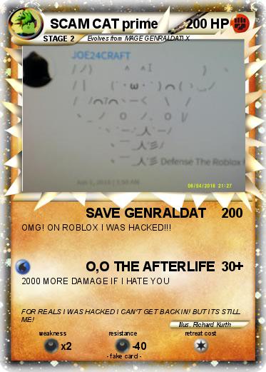 Pokemon SCAM CAT prime