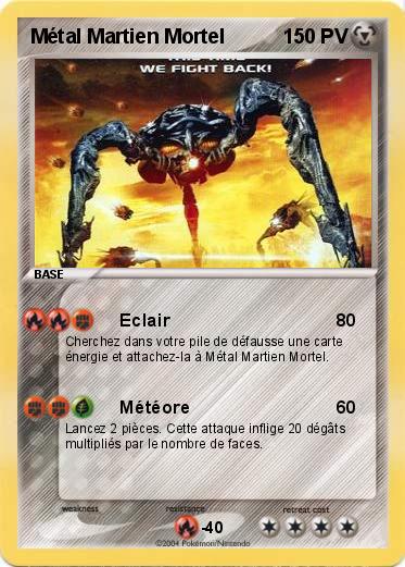Pokemon Métal Martien Mortel