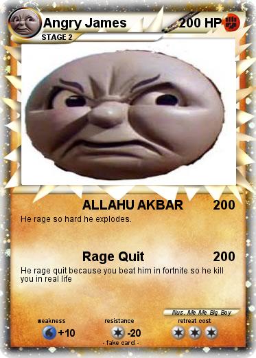 Pokemon Angry James