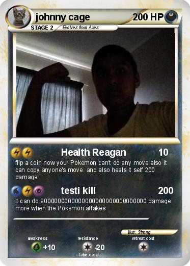 Pokemon johnny cage
