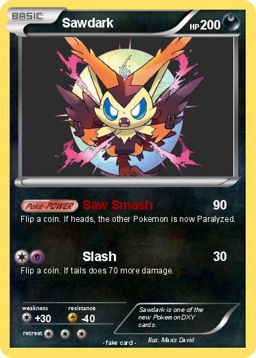 Pokemon Sawdark