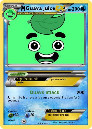 Pokemon Guava juice