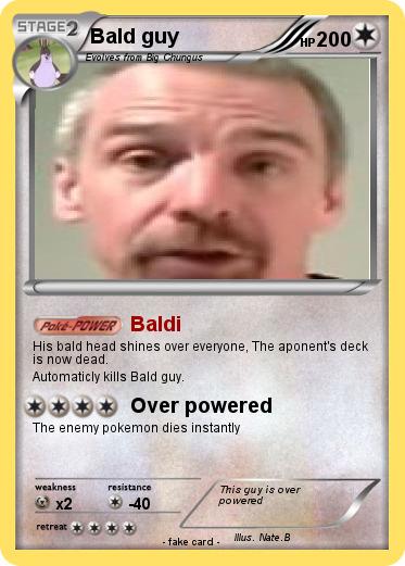 Pokemon Bald guy