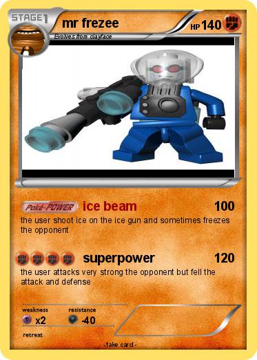Pokemon mr frezee