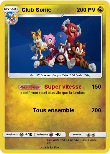 Pokemon Club Sonic