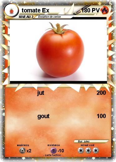 Pokemon tomate Ex